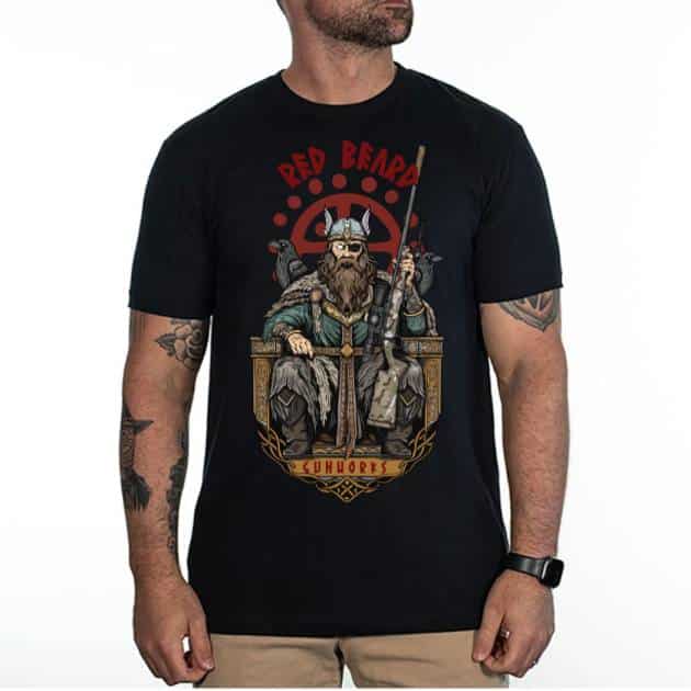 -Pre Order - RBGW Odin Huntsman Polyblend T-Shirt Black