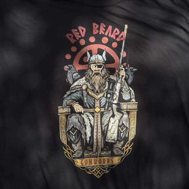 -Pre Order - RBGW Odin Huntsman Polyblend T-Shirt Black